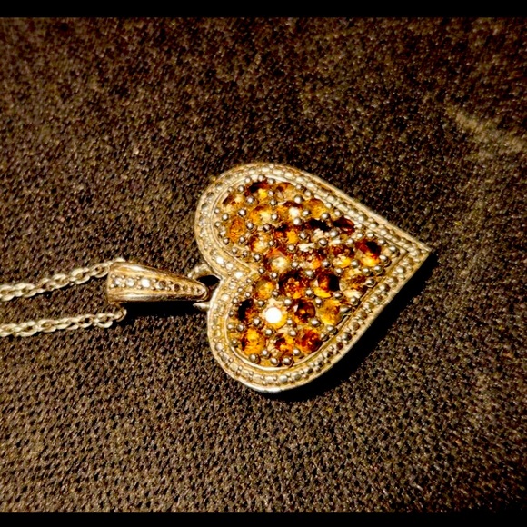 None Jewelry K 925 Chocolate Diamond Necklace Poshmark
